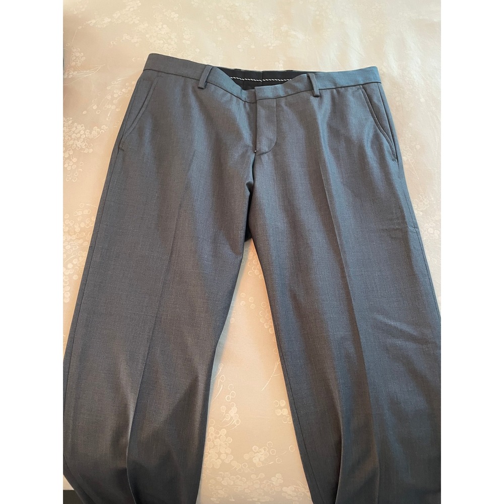 Benvenuto Black 3D Suit 38R Gray Fabio Pants 32x31 2 pc suit WOW - Picture 11 of 16